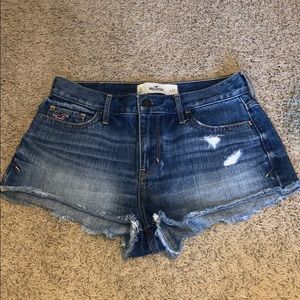 Hollister jean shorts